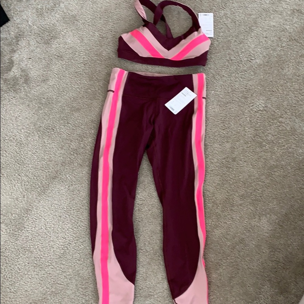Athleta Colorblocking Set